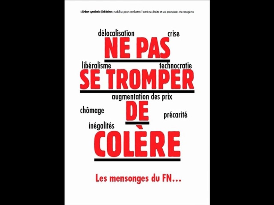 Aujourd'hui comme hier, combattre l'extrême droite