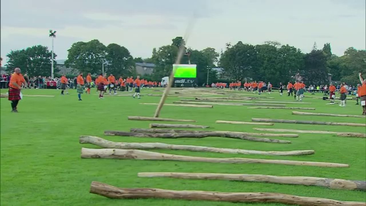 Scottish history made  Caber tossing world record set in Inverness   Guinness World Records