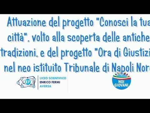 Aversa (CE) - Liceo Fermi, il programma della Lista Noi Giovani (14.10.14)