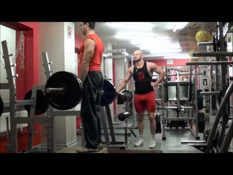 Как накачать ноги и ягодицы - 550. Становая тяга техника. Упражнение на бицепс бедра