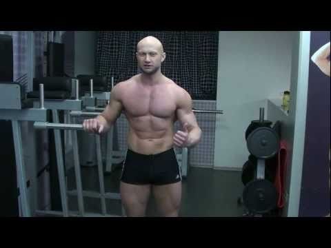 Как накачать пресс - живот - № 331. Подъемы согнутых ног в тренажере для пресса