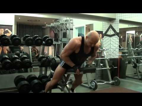 Как накачать спину - № 293. Как накачать середину спины. Трапеции.