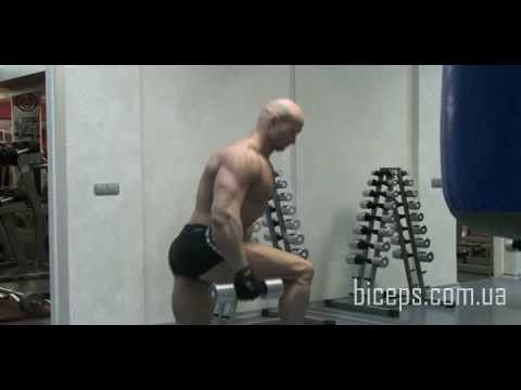 Как накачать ноги и ягодицы - №72. Выпады с гантелями для ягодичных мышц