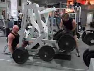 Архив. Yury Spasokukotsky - LEG PRESS 1500 pounds