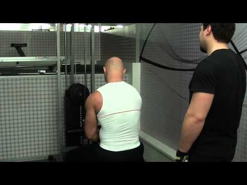 Как накачать спину - № 311. Тяга 150 кг нижнего блока