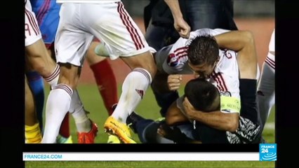 Bagarre générale durant Serbie-Albanie, match arrêté - Éliminatoires de l'Euro 2016