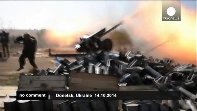 Donetsk fighting continues despite ceasefire