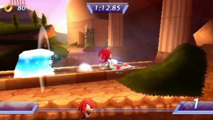 Sonic Rivals - Knuckles : Zone Colosseum Highway Acte 1