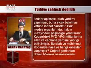 KÖŞELİ YAZILAR -  ORHAN KARATAŞ 15.10.2014