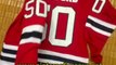 2014 new Chicago Blackhawks 50 Corey Crawford Red Jersey With 2014 Review