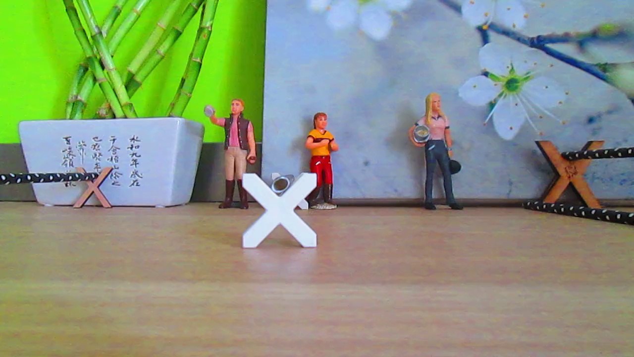 Chevaux schleich - Cours de saut 1