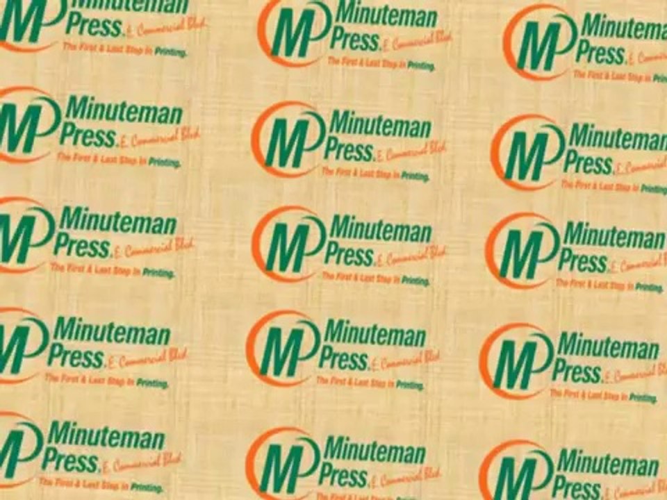 Printing Services Fort Lauderdale Fl - (954) 772-0400 - Minuteman Press of Fort Lauderdale