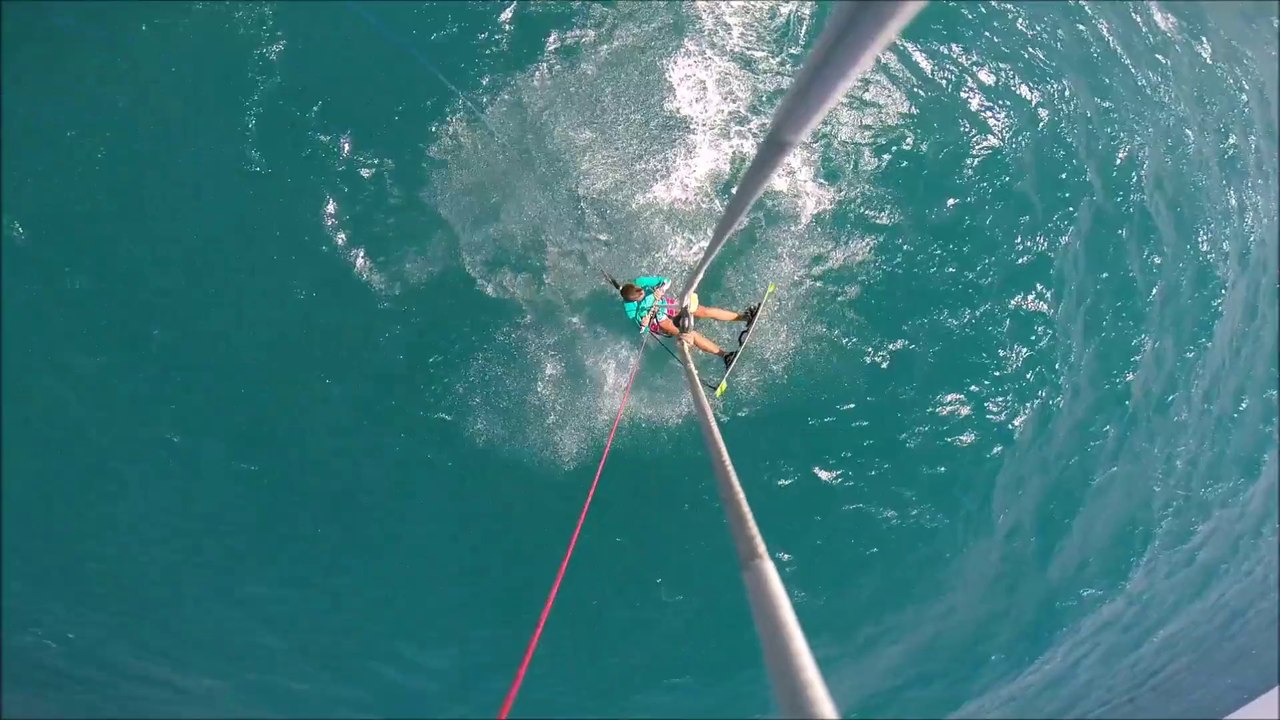 Back roll & fun - Kitesurf - Rhodes, Theologos - August 2014
