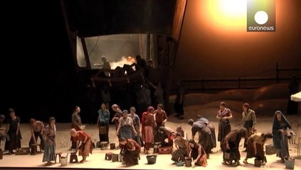 The Flying Dutchman docks at the Lyon Opera House