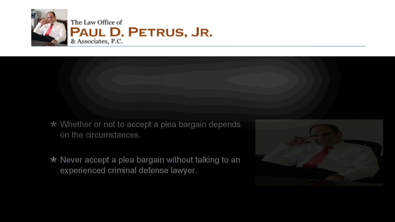 Criminal Defense in New York – Plea Bargaining
