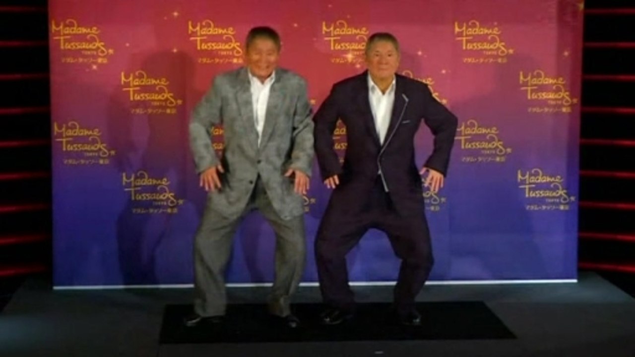 Japanese comedian Takeshi Kitano turned into wax