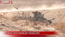 Kobani’den dumanlar yükseliyor