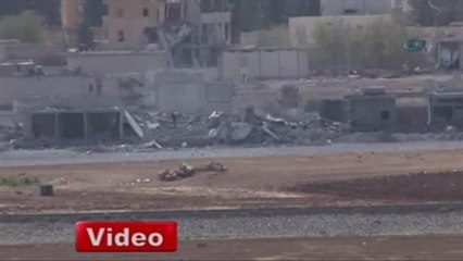 YPG Güçleri Enkazdan Cenaze Taşıdı