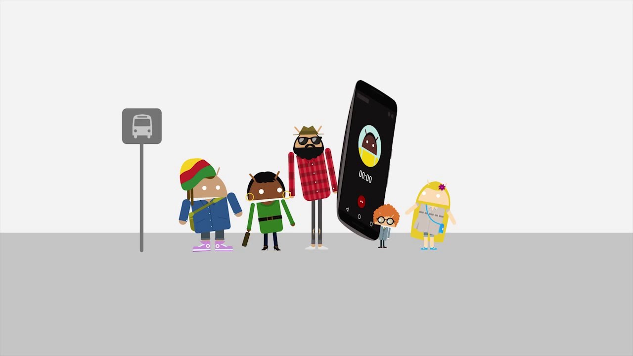 Propaganda Android "Ponto de ônibus"