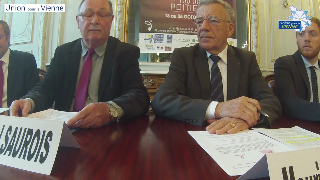 Présentation des 25e Internationaux Féminins de la Vienne