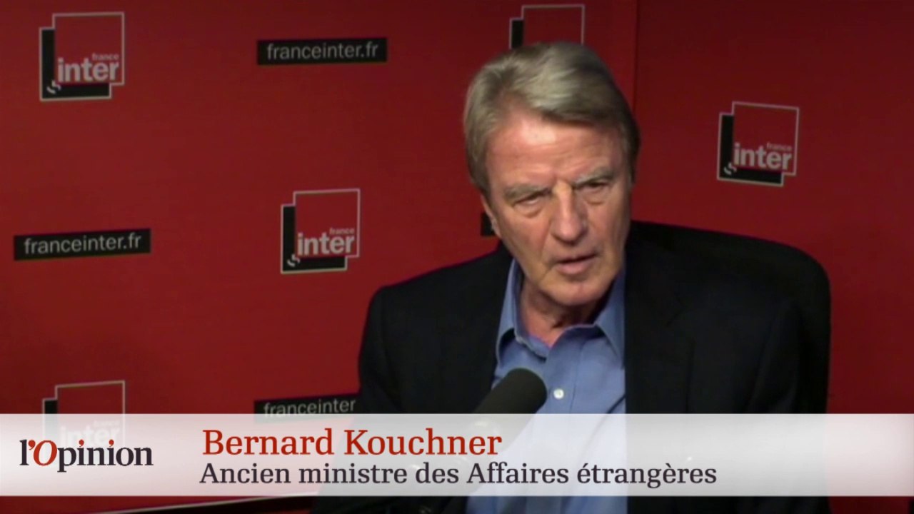 Top Flop :  Bernard Kouchner se défile après une question sur Nicolas Sarkozy