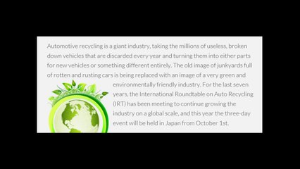 Nirro Ltd | Global Auto Recycling Event