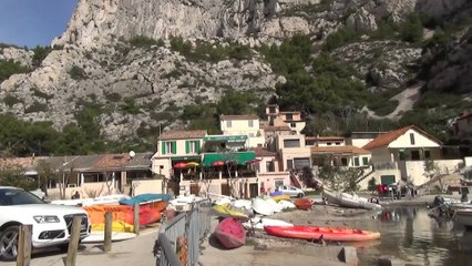 Etat des lieux à Morgiou : 4 jours aprés la pollution à la paraffine dans la calanque