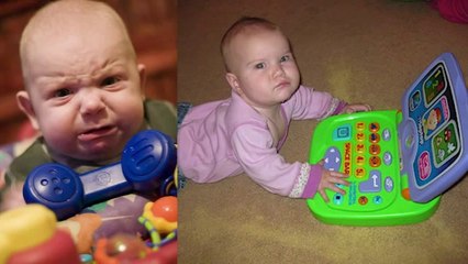 Dünyanın en sinirli bebekleriyle herkese günaydın