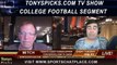 Week 8 NCAA College Football Picks Predictions Previews Odds from Mitch on Tonys Picks TV 10-14-2014
