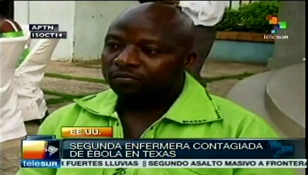 EE.UU.: una segunda enfermera es contagiada de ébola en Texas