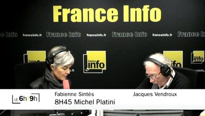 Platini sur France Info, épisode 3