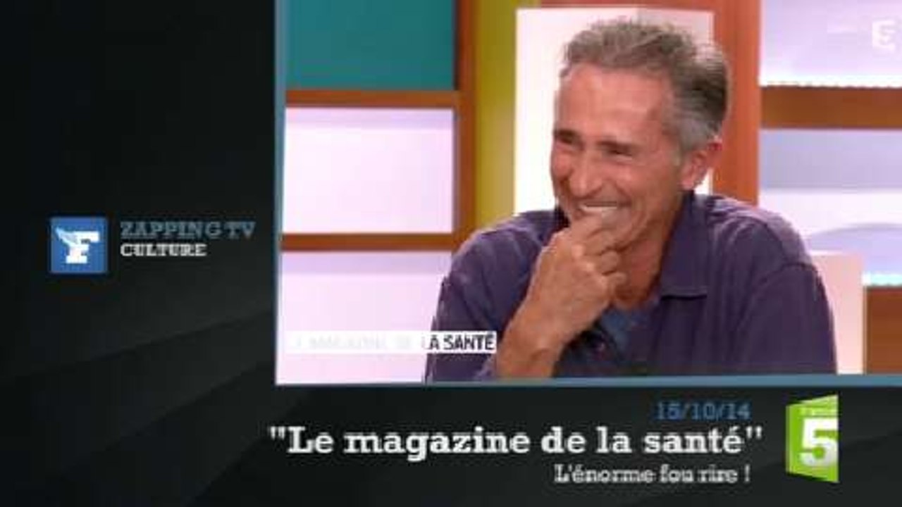 Zapping TV : gros fou rire en direct sur France 5