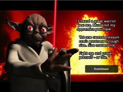 Star Wars Lightsaber Battles 3D Let's Play / PlayThrough / WalkThrough Part - Lightsaber Dueling As Dark Invader