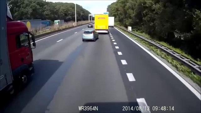 Accident de voiture très violent en Belgique