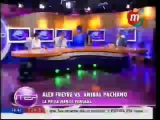 Alex Freyre vs Anibal Pachano