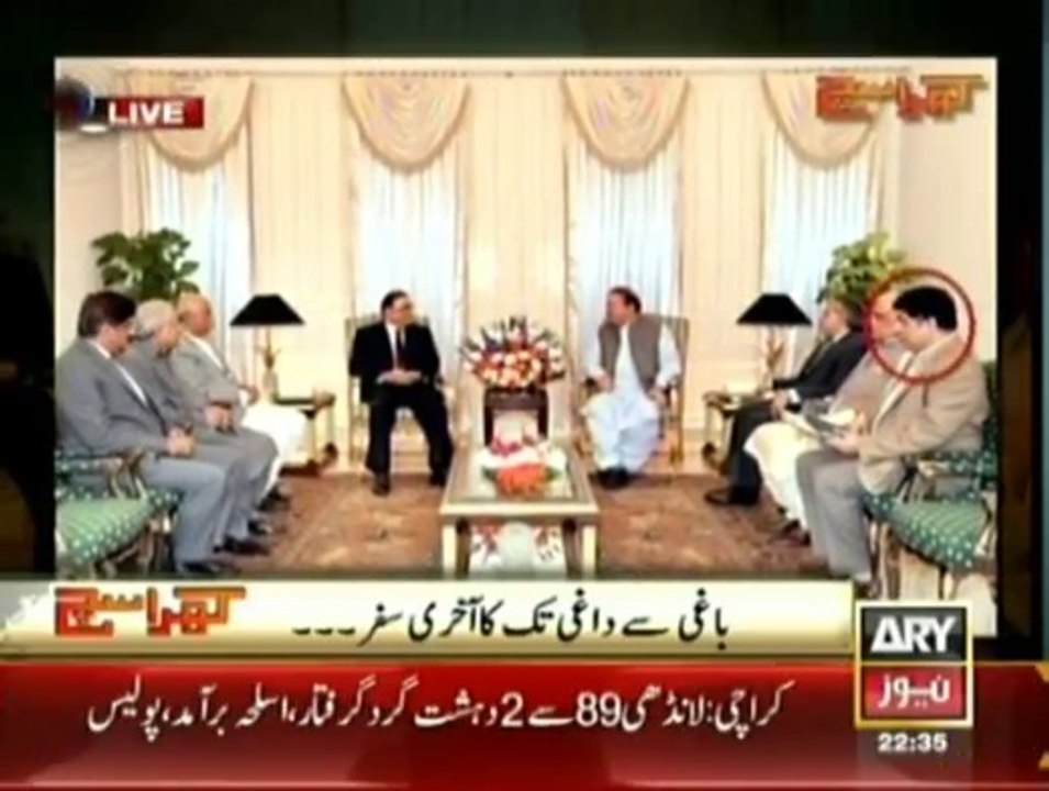 Khara Sach With Mubashir Lucman - 15th October 2014