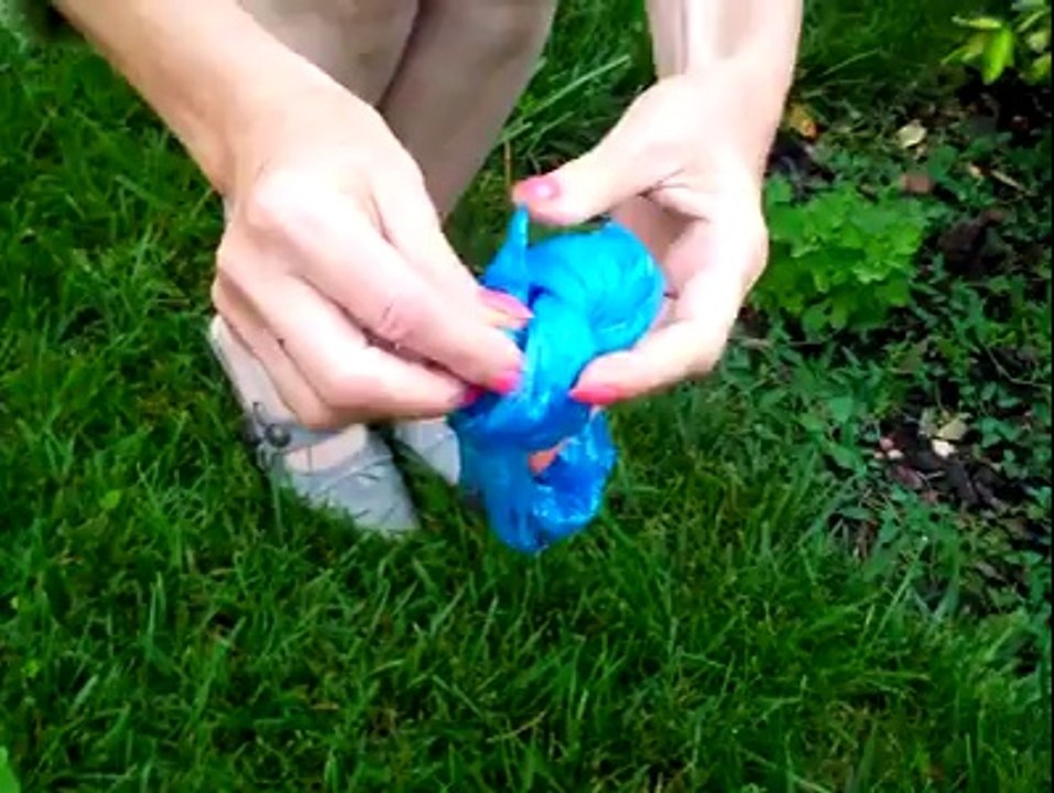 Comment ramasser une crotte de toutou ...