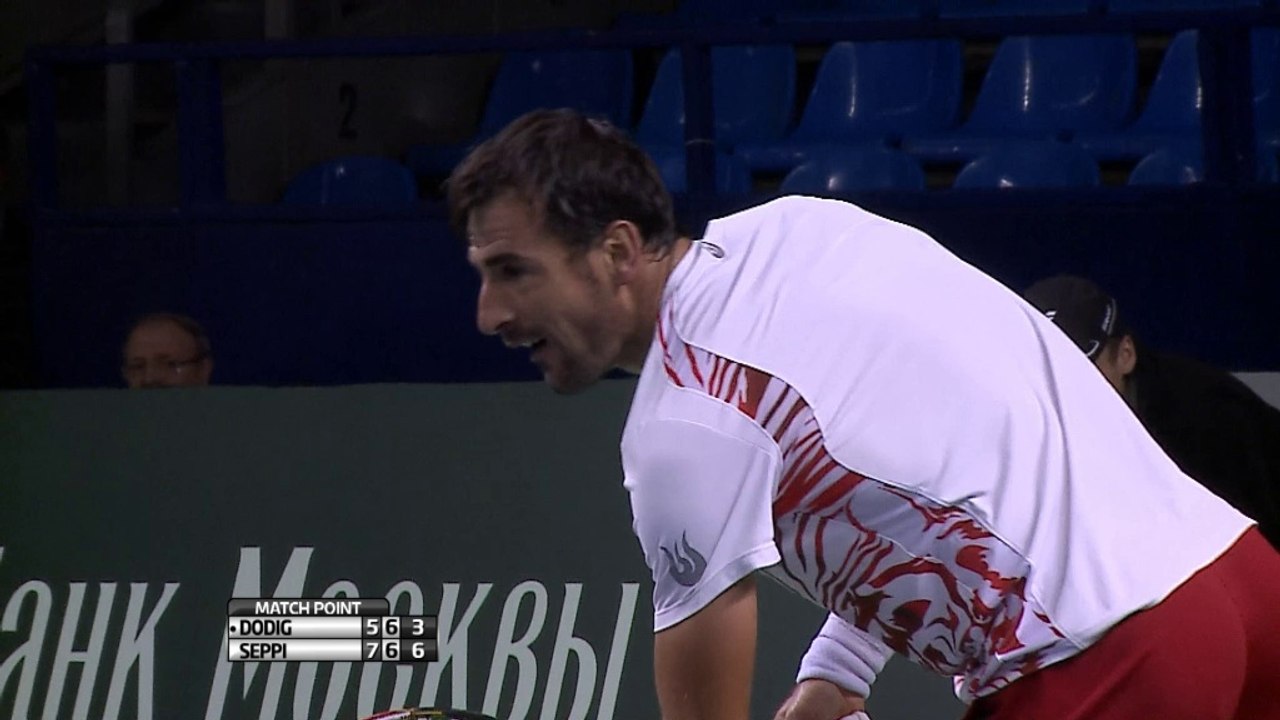 Mosca, a Seppi la battaglia con Dodig