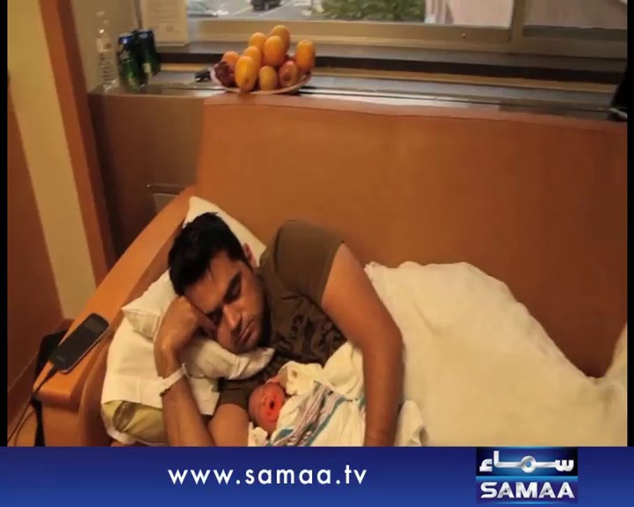 Veena Malik son's video shoot by veena Malik