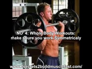 The best way to build your muscles fast