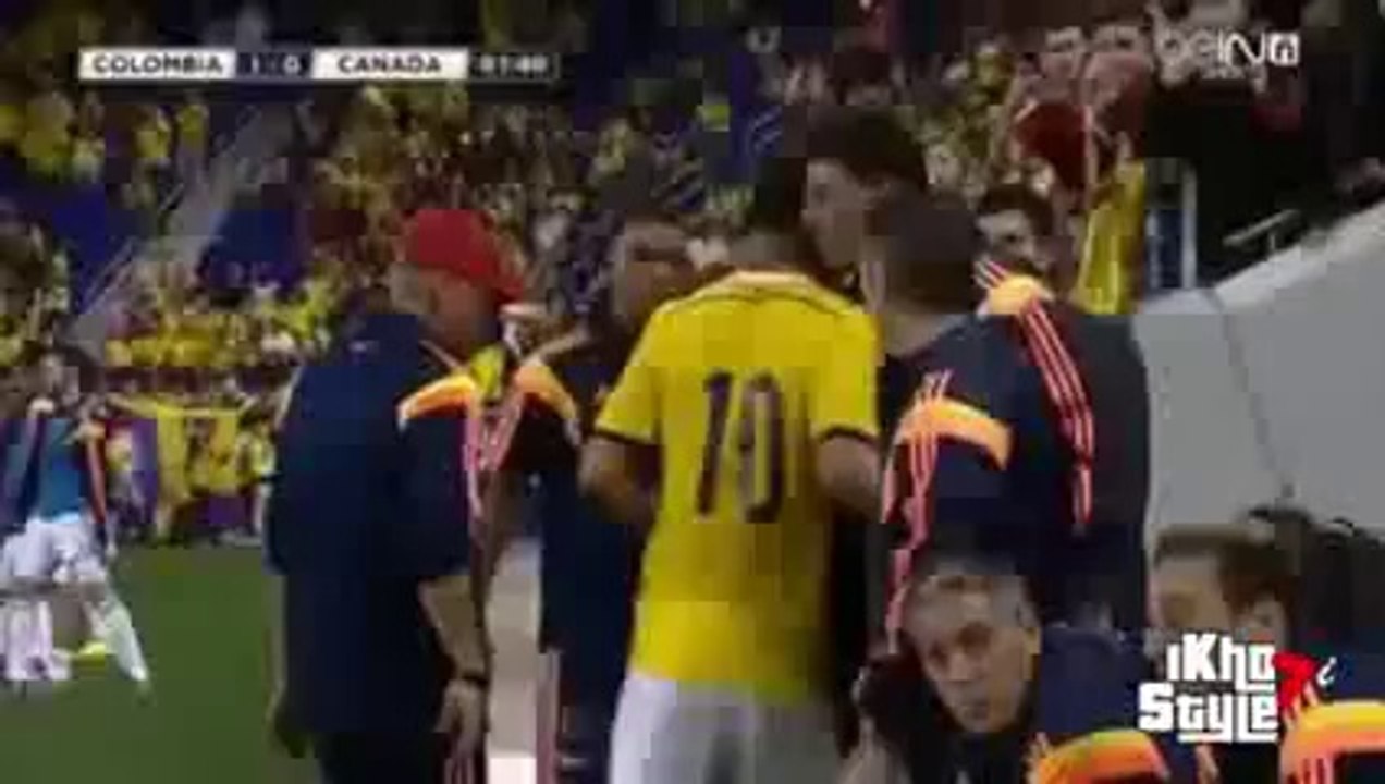James Rodriguez Protects Pitch Invader from Security