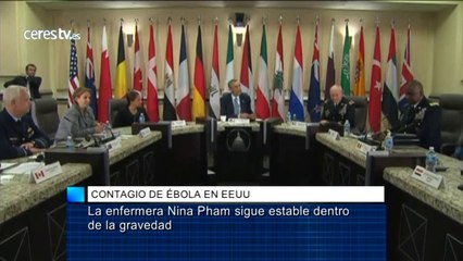 Nina Pham sigue estable dentro de la gravedad