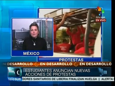 México: profesores de la UNAM apoyan día de protestas por Ayotzinapa