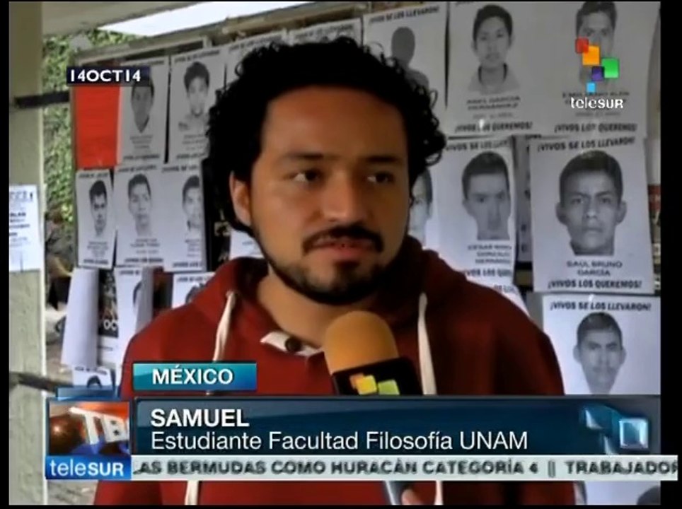 México: universitarios convocan a huelga por estudiantes desaparecidos