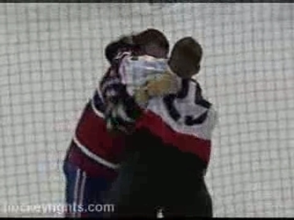 061014 Chris Neil vs Aaron Downey