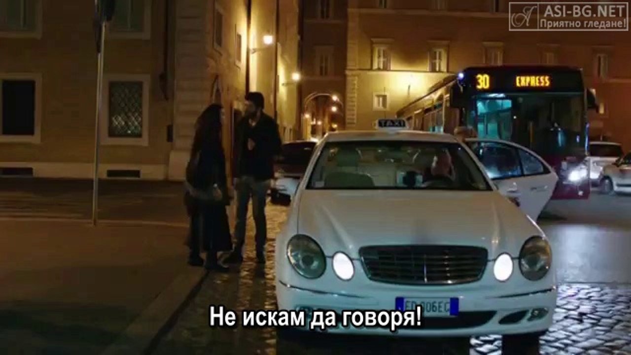 Kara Para Ask 20 епизод - Елиф и Йомер на вечеря в Рим BGsub