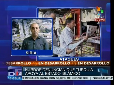 Siria: miles de desplazados deja conflicto bélico en Kobane