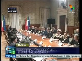 China incrementará comercio, inversión y cooperación con Italia