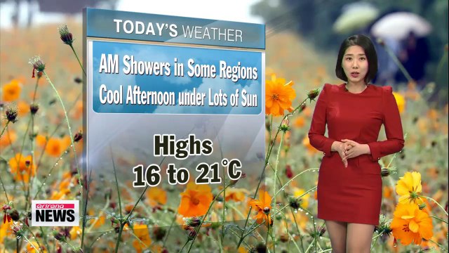 Cloudy skies turn to sunny in the capital, breezy and cool day ahead