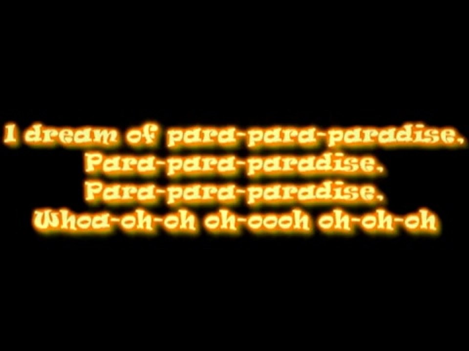 Coldplay - Paradise - Lyrics